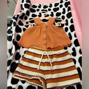 Zara Baby Textured Short Set